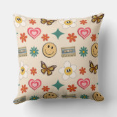 レトロパターン01 クッション (裏面)