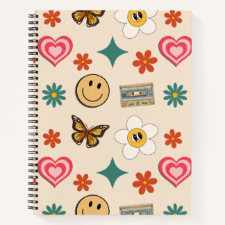 レトロパターン01 ノートブック