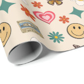 レトロパターン01 ラッピングペーパー (ロールコーナー)