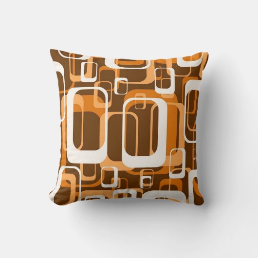 レトロパターン1971年 クッション (正面)