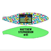 レトロパターン80s明るいフォトバスケットボール ミニバスケットボール (パネル)