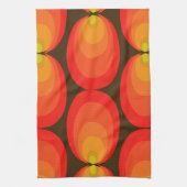 レトロパターン キッチンタオル (縦)