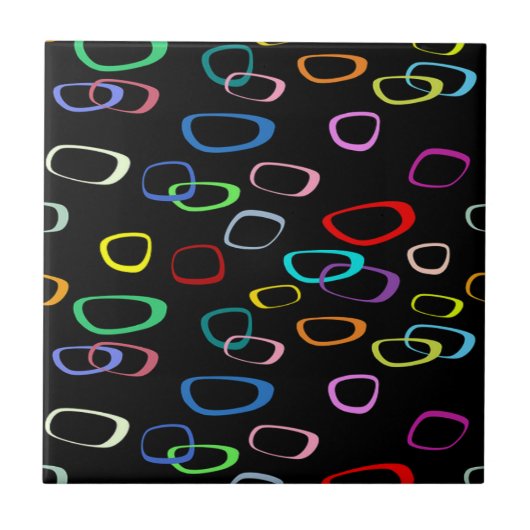 レトロパターン タイル (正面)