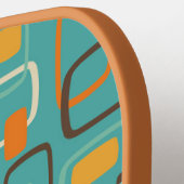 レトロパターン ピックルボールラケット (左詳細)