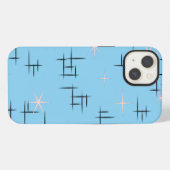 レトロパターン iPhoneケース (裏面横)