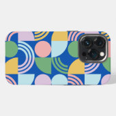 レトロパターン | Iphone 13 proケース iPhoneケース (裏面横)