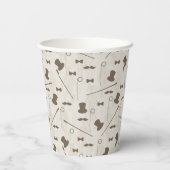 レトロパターン(man 2) 紙コップ (裏面)