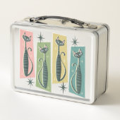 レトロパッチワーク虎猫©studioxtine メタルランチボックス (裏面)