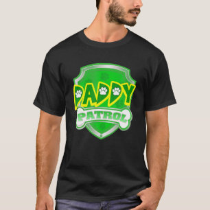 レトロパパのパトロール気化装置かわいい犬ラブアニマル Tシャツ