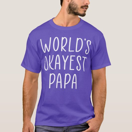 レトロパパの名言 Tシャツ (正面)