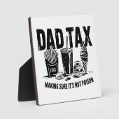 レトロパパ税動揺してスナックアート フォトプラーク (正面)