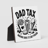 レトロパパ税動揺してスナックアート フォトプラーク (正面)