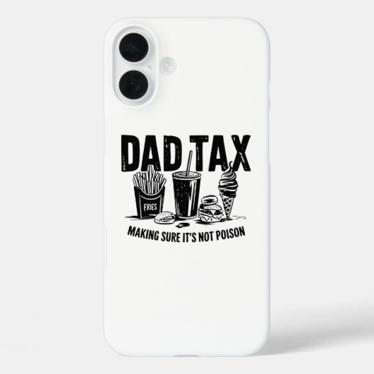 レトロパパ税動揺してスナックアート Case-Mate iPhoneケース (裏面)