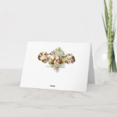 レトロパリプードルコラージュ カード (裏面)