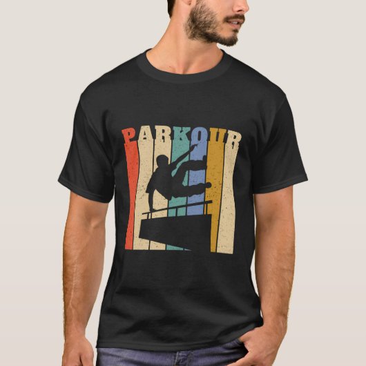レトロパルクール Tシャツ (正面)