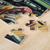 レトロパルプイラストレーション ジグソーパズル (側面)