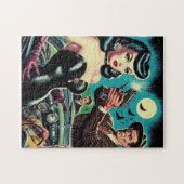 レトロパルプイラストレーション ジグソーパズル (横)