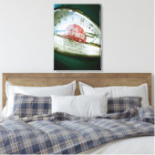 レトロパーキングメーター02引き伸ばしキャンバス印刷 キャンバスプリント (インサイチュ (寝室))