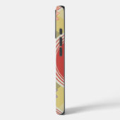 レトロパーソナライズされたキツネアートレトロ Case-Mate iPhoneケース (裏面 / 左)