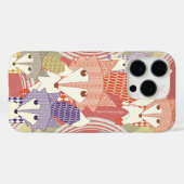 レトロパーソナライズされたキツネアートレトロiphone 5 Case-Mate iPhoneケース (裏面 (横))