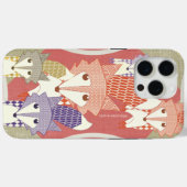 レトロパーソナライズされたキツネアートレトロiphone 6 Plus Case-Mate iPhoneケース (裏面 (横))