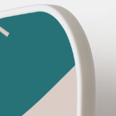 レトロパーソナライズされたシック ピックルボールラケット (左詳細)