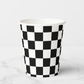 レトロパーソナライズされたバスケットボールバースデーパーティーかわいい 紙コップ (裏面)