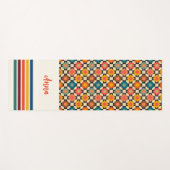 レトロパーソナライズされたヨガマット ヨガマット (正面(横))