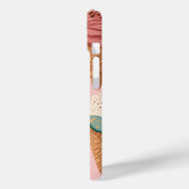 レトロパーソナライズされたヴィンテージアイスクリームコーンパターン Case-Mate iPhoneケース (裏面 / 左)