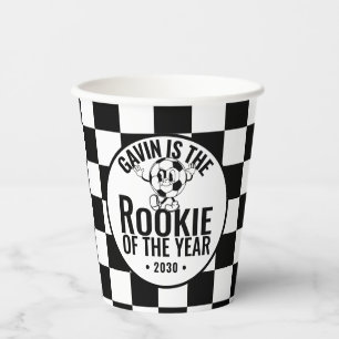 レトロパーソナライズされたヴィンテージサッカー誕生日パーティー 紙コップ