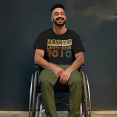 レトロパーソナライズされたヴィンテージ年 – 限定版 Tシャツ