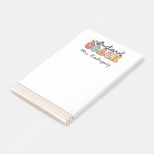 レトロパーソナライズされた指導コーチ ポストイット (アングル)