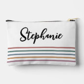 レトロパーソナライズされたCPA公認会計士 アクセサリーポーチ (裏面)