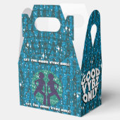 レトロパーティーの特典ボックス フェイバーボックス (オープン)