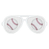 レトロパーティーサングラス アビエーターサングラス (正面)