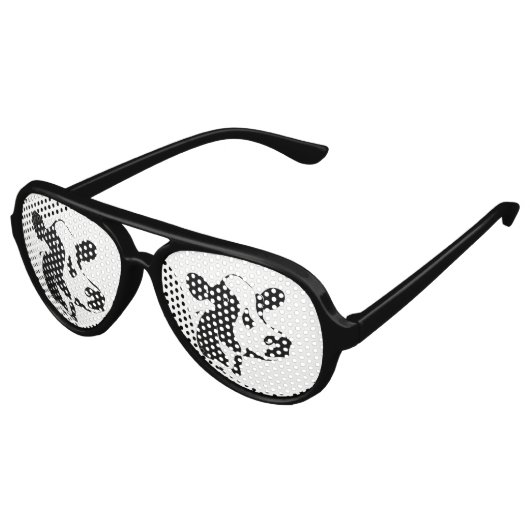 レトロパーティーシェードティラモックカウズ アビエーターサングラス (アングル)