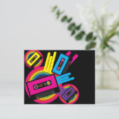 レトロパーティーデザイン ポストカード (スタンド正面)