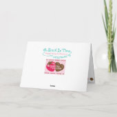 レトロパーティーハット – 誕生日カード カード (裏面)