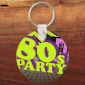 レトロパーティー キーホルダー (正面)