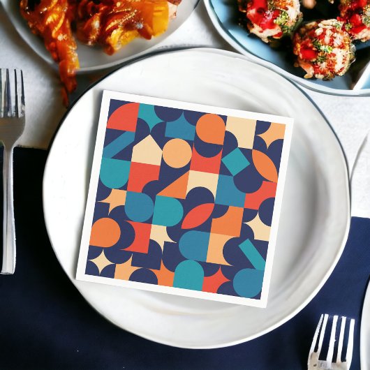 レトロパーティー スタンダードカクテルナプキン