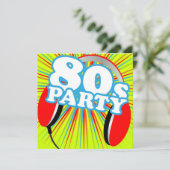 レトロパーティー 招待状 (スタンド正面)