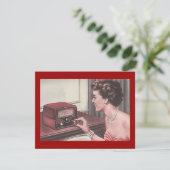 レトロパーティー 時光と音楽への招待 招待状 (スタンド正面)