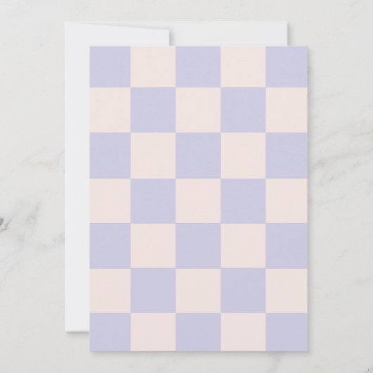 レトロパープルピンクグール集団ハロウィーン誕生日 招待状 (裏面)