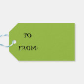 レトロパームスプリングスハウスカスタムギフトタグ ギフトタグ (裏面横)