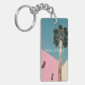 レトロパーム春キーチェーン キーホルダー (正面左)