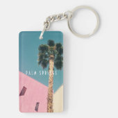 レトロパーム春キーチェーン キーホルダー (裏面)