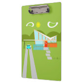 レトロパーム春ハウスクリップボード クリップボード (左)