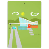 レトロパーム春ハウスクリップボード クリップボード (裏面)