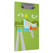 レトロパーム春ハウスクリップボード クリップボード (右)