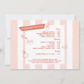 レトロパーム春ビベバチェロレッテガールズウィークエンド 招待状 (裏面)